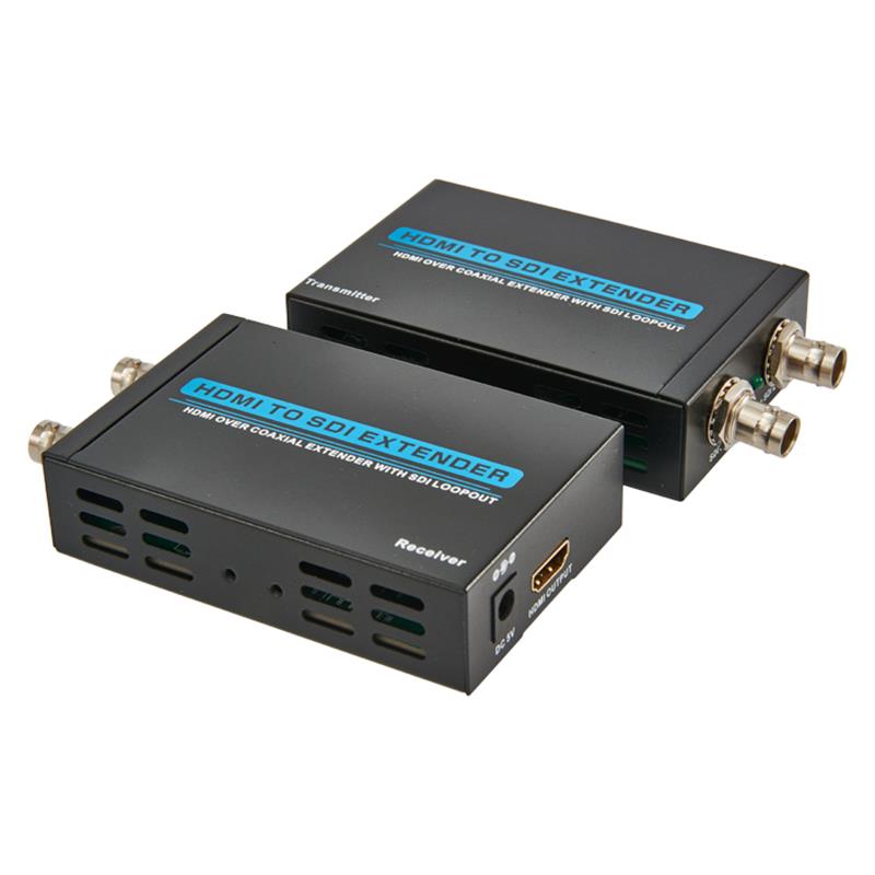 HDMI till SDI Extender 100 m HDMI Over Coaxial Extender med SDI Output