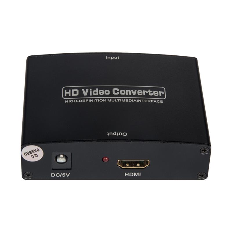 VGA + R \/ L Audio TO HDMI Converter 1080P