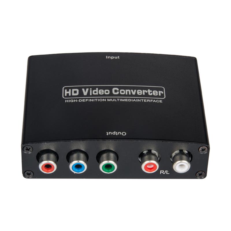 HDMI TILL YPbPr + R \/ L Audio Converter 1080P